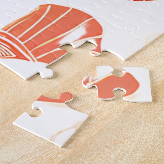 Farbenfrohe Muscheln Puzzle (Seite)