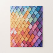 Farbenfrohe Muster Art Foto Puzzles Bristol Intern (Vertikal)