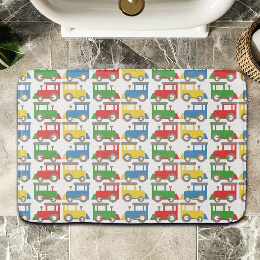 Farbenfrohe Muster Badematte