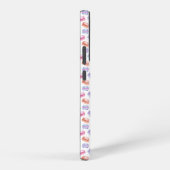 Farbenfrohe Muster Cookies Macarons Dessert Samsung Galaxy Hülle (Rechte Seite)