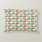 Farbenfrohe Muster Dekokissen (Rückseite)