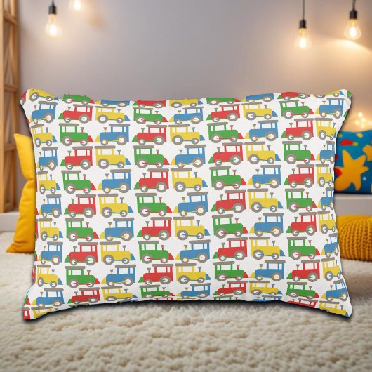 Farbenfrohe Muster Dekokissen