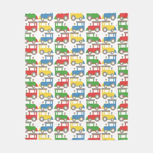 Farbenfrohe Muster Fleecedecke (Vorderseite)