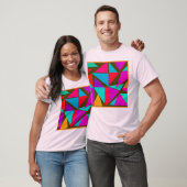 Farbenfrohe Muster Fun T-Shirt (Unisex)