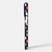 Farbenfrohe Muster für kleine Krawatte Case-Mate iPhone Hülle (Rückseite / Links)