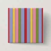 Farbenfrohe Muster für vertikale Streifen Button (Vorderseite)