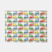 Farbenfrohe Muster Fußmatte (Vorderseite)