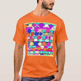 Farbenfrohe Muster Magie T-Shirt
