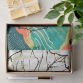 Farbenfrohe Muster & Muster Seidenpapier (Geschenk)