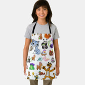 Farbenfrohe Muster Schürze (Insitu)