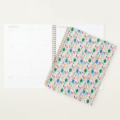 Farbenfrohe Muster Spiralplaner Notebook Planer (Anzeige)