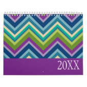 Farbenfrohe Muster und funky Designs Kalender (Titelbild)
