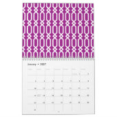 Farbenfrohe Muster und Funky Designs Kalender (Jan 2027)