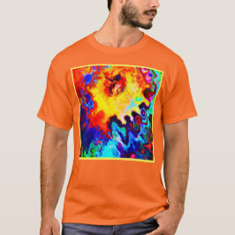 Farbenfrohe Musterexplosion T-Shirt
