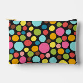 Farbenfrohe Musterinspiration Cute Zubehörtasche (Vorderseite)