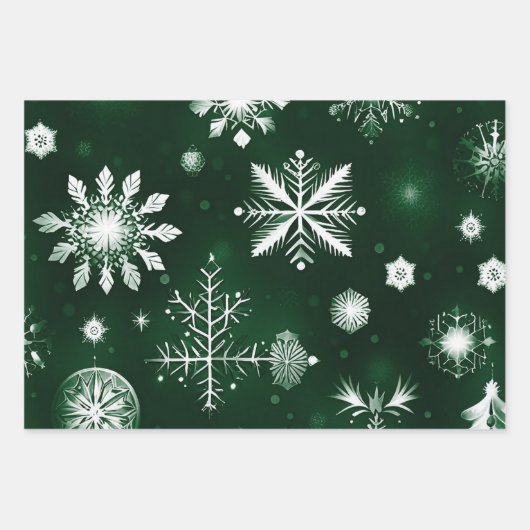 Farbenfrohe Musterkollektion Geschenkpapier Set (Vorderseite 3)