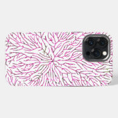 Farbenfrohe Musterkunst iPhone Hülle (Rückseite (Horizontal))