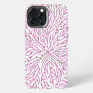 Farbenfrohe Musterkunst iPhone 13 Pro Max Hülle