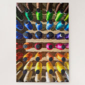 Farbenfrohe Nähmaske Stickerei Jigsaw Puzzle (Vertikal)