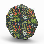 Farbenfrohe, nahtlose Blume mit Blumenmuster und v Fotoblock (Rechts)