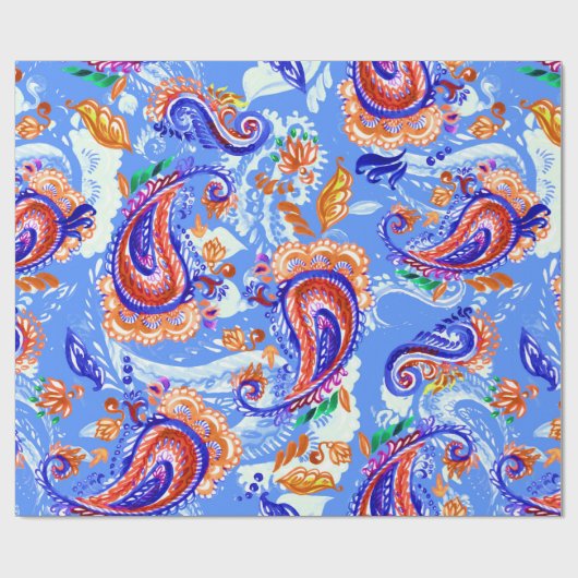 Farbenfrohe, nahtlose Farbpalette Geschenkpapier (Flach)