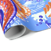 Farbenfrohe, nahtlose Farbpalette Geschenkpapier (Rolleneckpunkt)