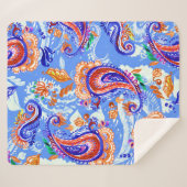 Farbenfrohe, nahtlose Farbpalette Sherpadecke (Vorderseite (Horizontal))