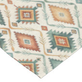 Farbenfrohe Native American Navajo Tischdecke (Schrägansicht)