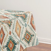 Farbenfrohe Native American Navajo Tischdecke (Beispiel)