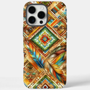 Farbenfrohe Native American Print iPhone-Hülle iPhone 16 Pro Max Hülle