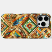 Farbenfrohe Native American Print iPhone-Hülle Case-Mate iPhone Hülle (Rückseite (Horizontal))