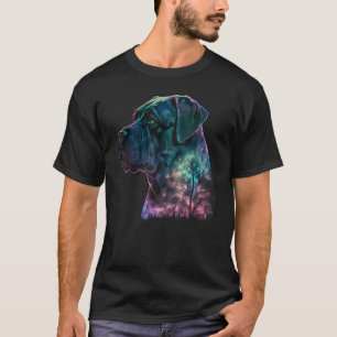 Farbenfrohe Natur Cane Corso Reflection_1 T-Shirt