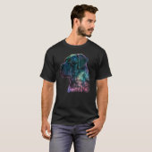 Farbenfrohe Natur Cane Corso Reflection_1 T-Shirt (Vorne ganz)