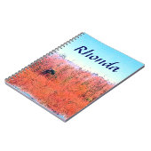 Farbenfrohe Natur Notizblock (Linke Seite)