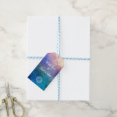 Farbenfrohe Nebelpräparate Geschenkanhänger (Mit Garn)