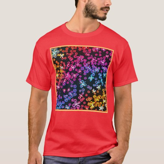 Farbenfrohe Neon Art Design, kaufen Sie jetzt T-Shirt (Vorderseite)