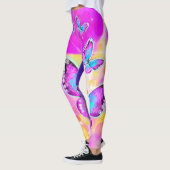 Farbenfrohe Neon Butterfells Leggings (Links)