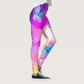 Farbenfrohe Neon Butterfells Leggings (Rechts)