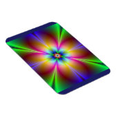 Farbenfrohe Neon-Daisy Magnet (Rechte Seite)