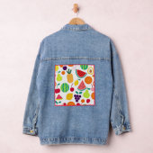 Farbenfrohe Neon Fruit Fiesta Jeansjacke (Hangar)