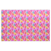 Farbenfrohe Neon Moderne Blume Muster Stoff (Fat Quarter (45,7 x 55,9 cm))