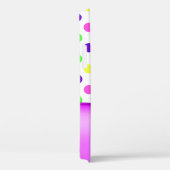 Farbenfrohe Neon Polka Dots iPhone Case-Mate iPhone Hülle (Rückseite / Rechts)