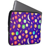 Farbenfrohe Neon Tropical Frucht Muster Laptopschutzhülle (Vorne Rechts)