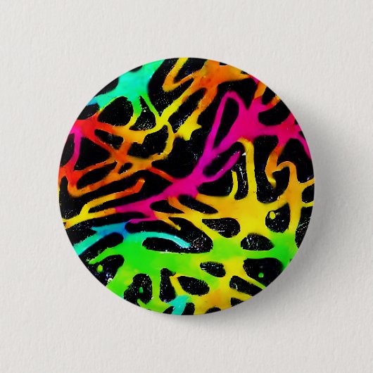 Farbenfrohe Neonfarbenanstriche für Spritzer Button (Vorderseite)