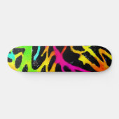 Farbenfrohe Neonfarbenanstriche für Spritzer Skateboard (Horizontal)