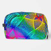 Farbenfrohe Neonlicht Waschbeutel (Vorderseite)