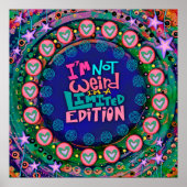 Farbenfrohe, nicht sonderlich limitierte Ausgabe l Poster (Vorne)