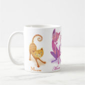 Farbenfrohe Niedlich Happy Cats Tasse (Links)