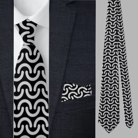 Farbenfrohe Niedliche Circle Pattern Necktie Krawatte