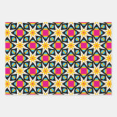 Farbenfrohe Niedliche Designermöbel Geschenkpapier Set (Vorderseite 2)